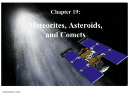 Meteor/Asteroid Powerpoint
