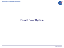 Pocket Solar System