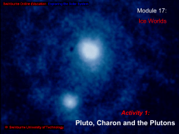 Pluto, Charon & the Plutons