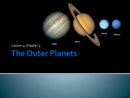 The Outer Planets - Mother Teresa Regional School