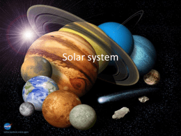 Solar system - Newcastle Preparatory School