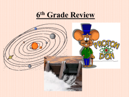6th Grade Review II - pams