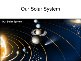 Our SOlar System