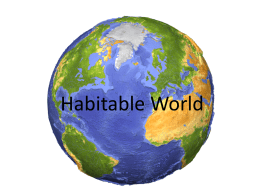 Habitable world