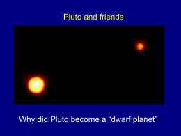 Pluto and friends