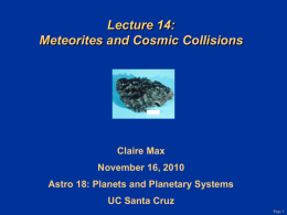 Lecture14.v1 - Lick Observatory