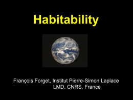 Habitability - Pathways Towards Habitable Planets
