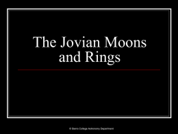 The Jovian Planets - Sierra College Astronomy Home Page