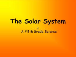 the_solar_system - Teachers TryScience
