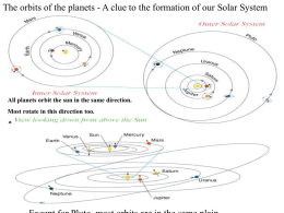 Solar System Formation, Earth, Mercury, and the Moon (Professor