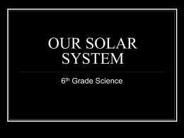 Solar System PowerPoint Notes