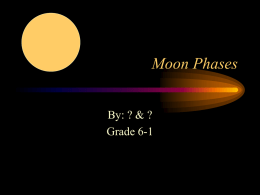 Moon Phases - GSACRD Resources