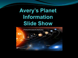 Avery`s Planet Information