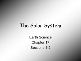 Solar System Overview-Sec.1