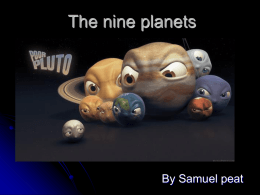The nine planets