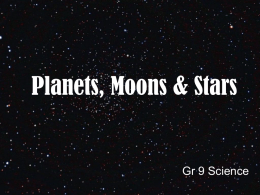 Planets, Moons & Stars