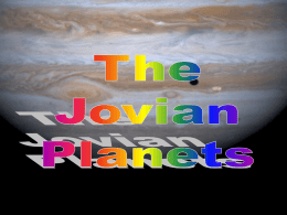 Jovian Planet notes