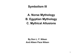 Additional Symbols III