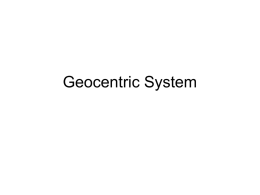 Geocentric System