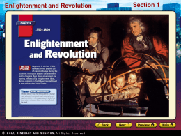 Enlightenment & Revolution