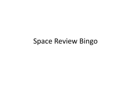 space review bingox