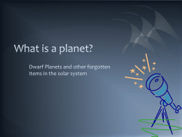 What is a planet? - The Science Queen