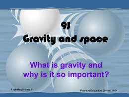Gravity and space File