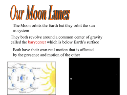 moon earth sun - Conrad Public Schools