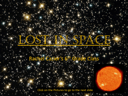 Lost In Space - rachelcazier