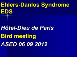 Size: 1 Mo.) The Ehlers-Danlos Syndrome (EDS). Bird meeting