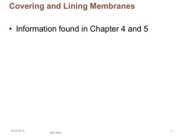 2 Lec 2 Covering_Lining Membranes V9