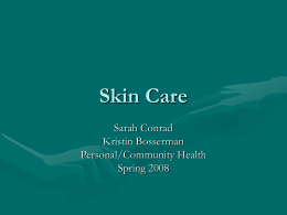 Skin Care - Bridgewater College