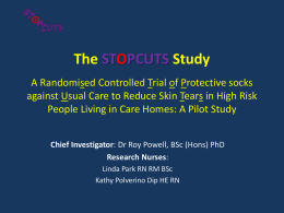 STOPCUTS A RANDOMISED CONTROLLED TRIAL OF PROTECTIVE