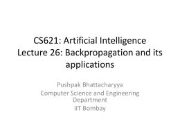 cs621-lect26-back-propagation-and-applcation-2009-10