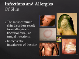 Infections and Allergies