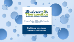 John Ridden Blueberry Therapeutics