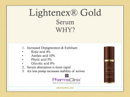 Lightenex® Gold Serum