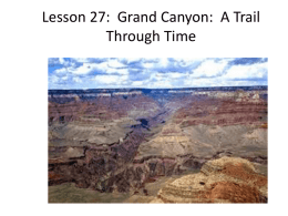 Lesson 27: Grand Canyon: A Trail Through Time