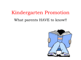 Kindergarten Promotion - Newton County Schools