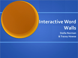wordwalll 2 - Interactive Word Wall