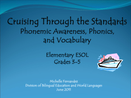 Cruising Through The Standards for Grades 3-5