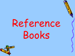 Reference Books Show