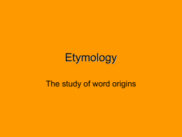 Etymology - EagleNetwork