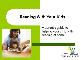 Reading With Your Kids