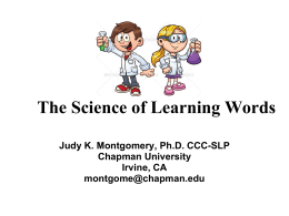 the-science-of-learning-words-ohio-2016handout