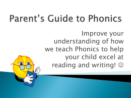 phonemes - SchoolsWire
