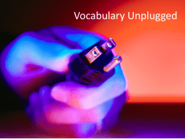 Revolutionize the Way You Teach Vocabulary! Presentationx