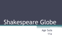 Shakespeare Globe vlmis