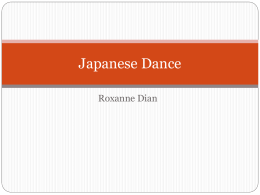 Dance in Japan