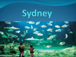 Sydney - Country Study
